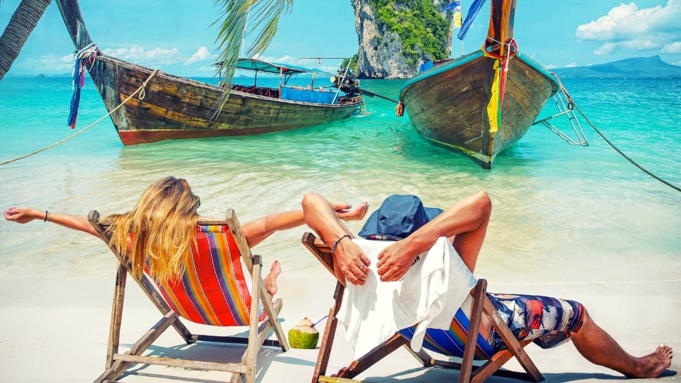 Island hopping adventures across the andaman sea with fun seekers