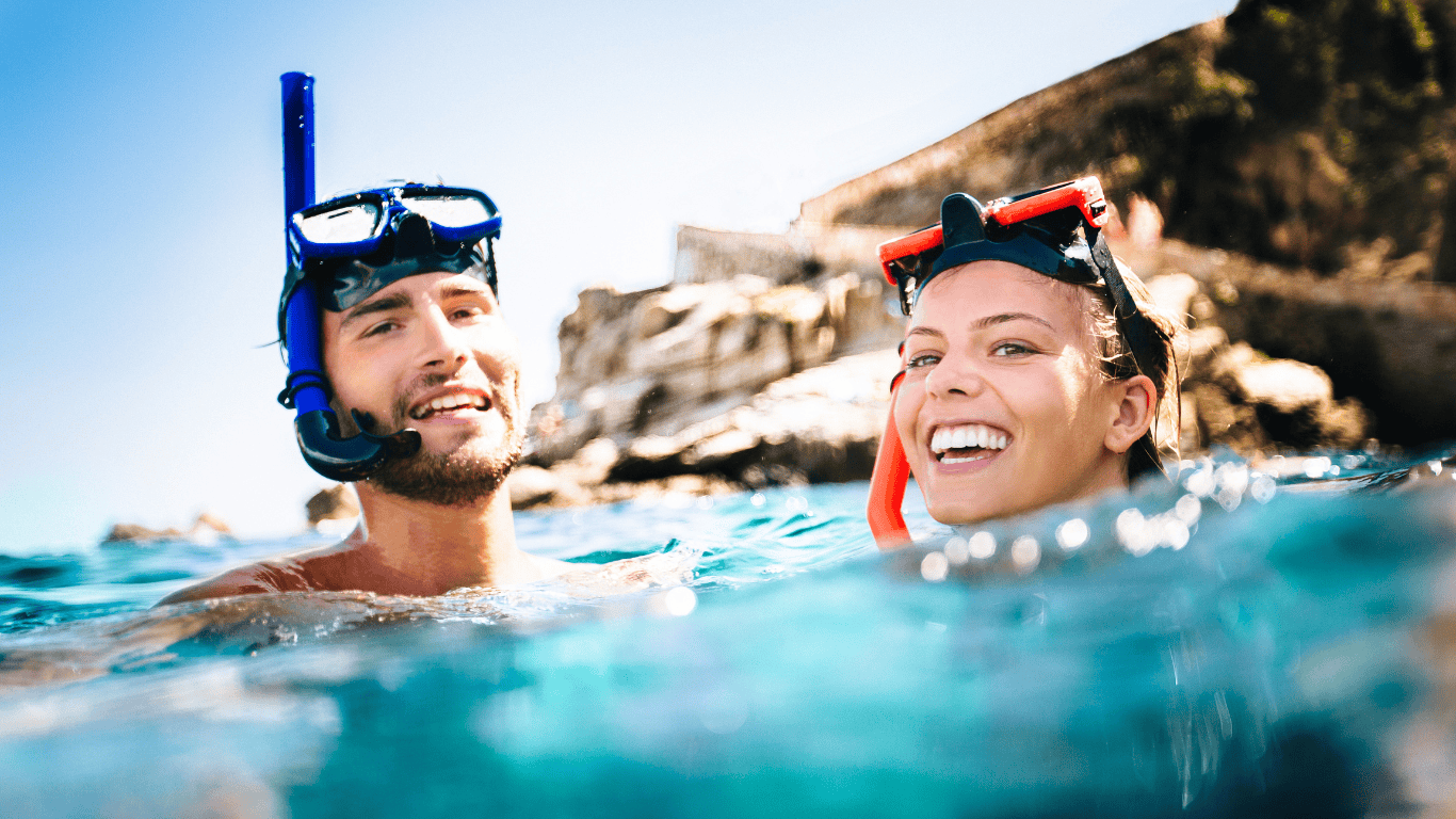 Snorkeling aplenty