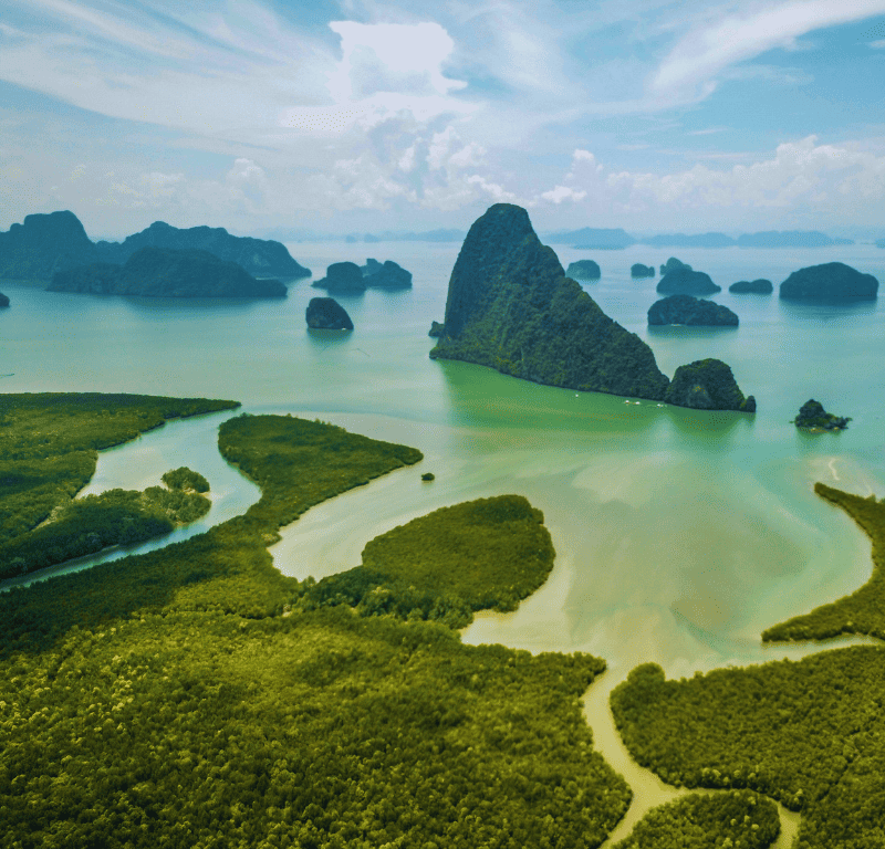 Phang nga bay island tour with sea kayaking expeditions