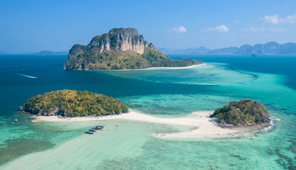 A private day trip by speedboat across the andaman sea is an unforgettable experience