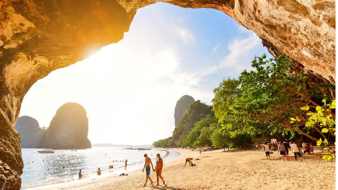 Visit special places like krabi and the surrounding islands