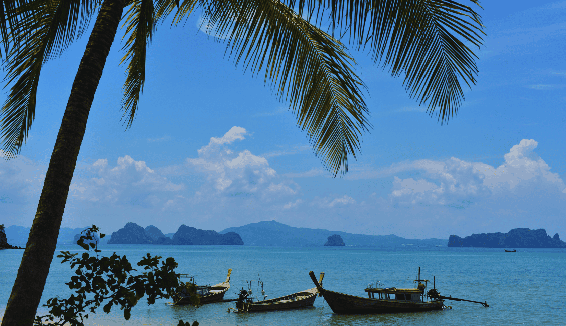 Authentic koh yao noi offers views of the many phang nga islands