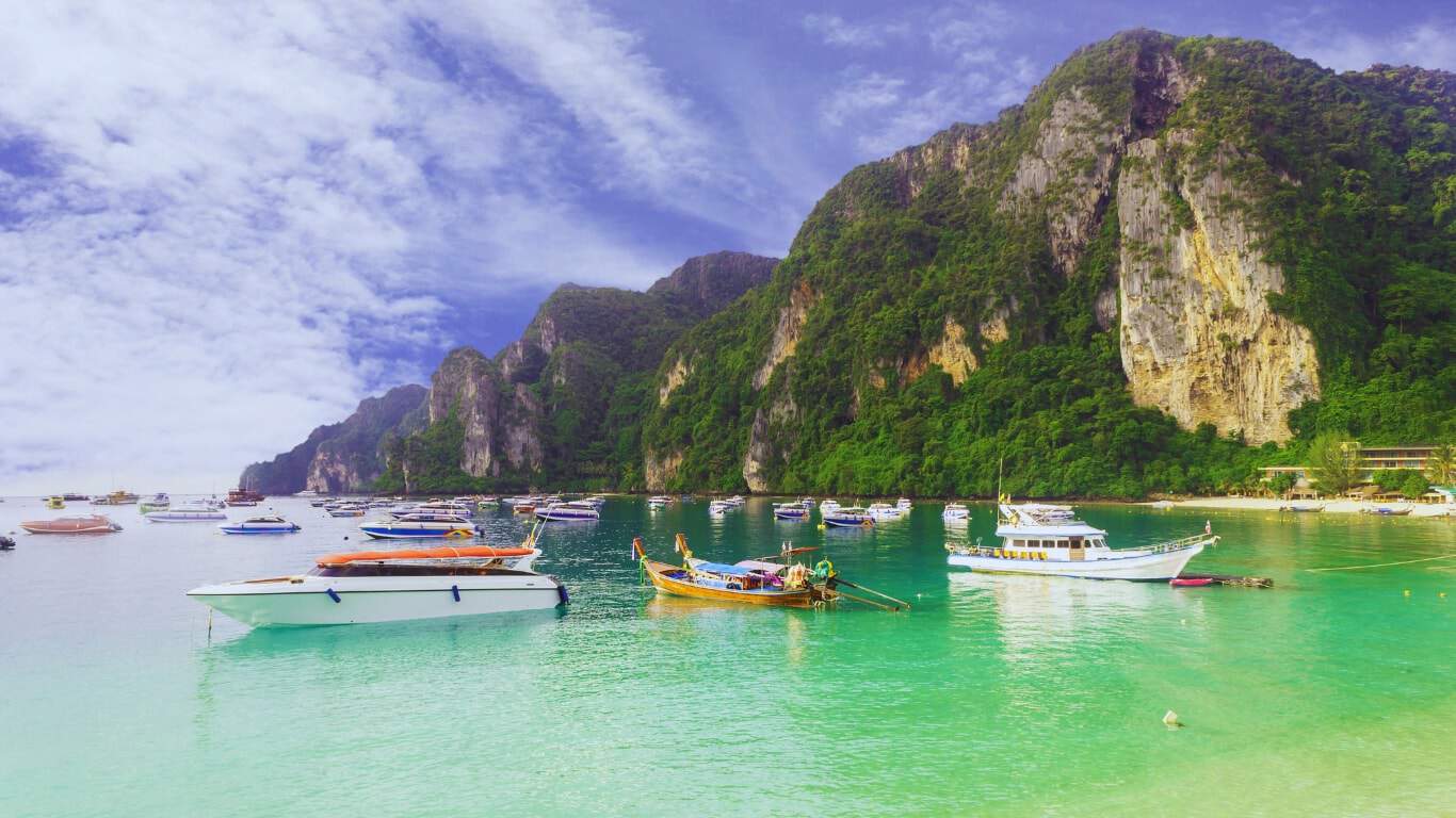 With many ways to get to phi phi, let your aquatic adventures begin!