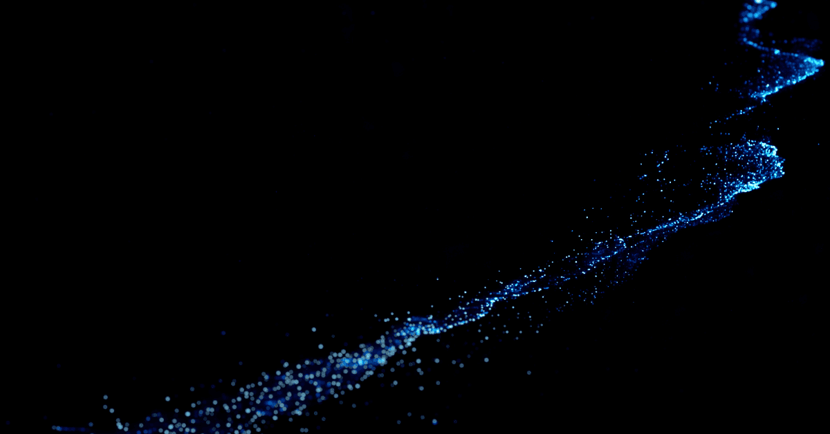 Bioluminescent plankton along the shoreline