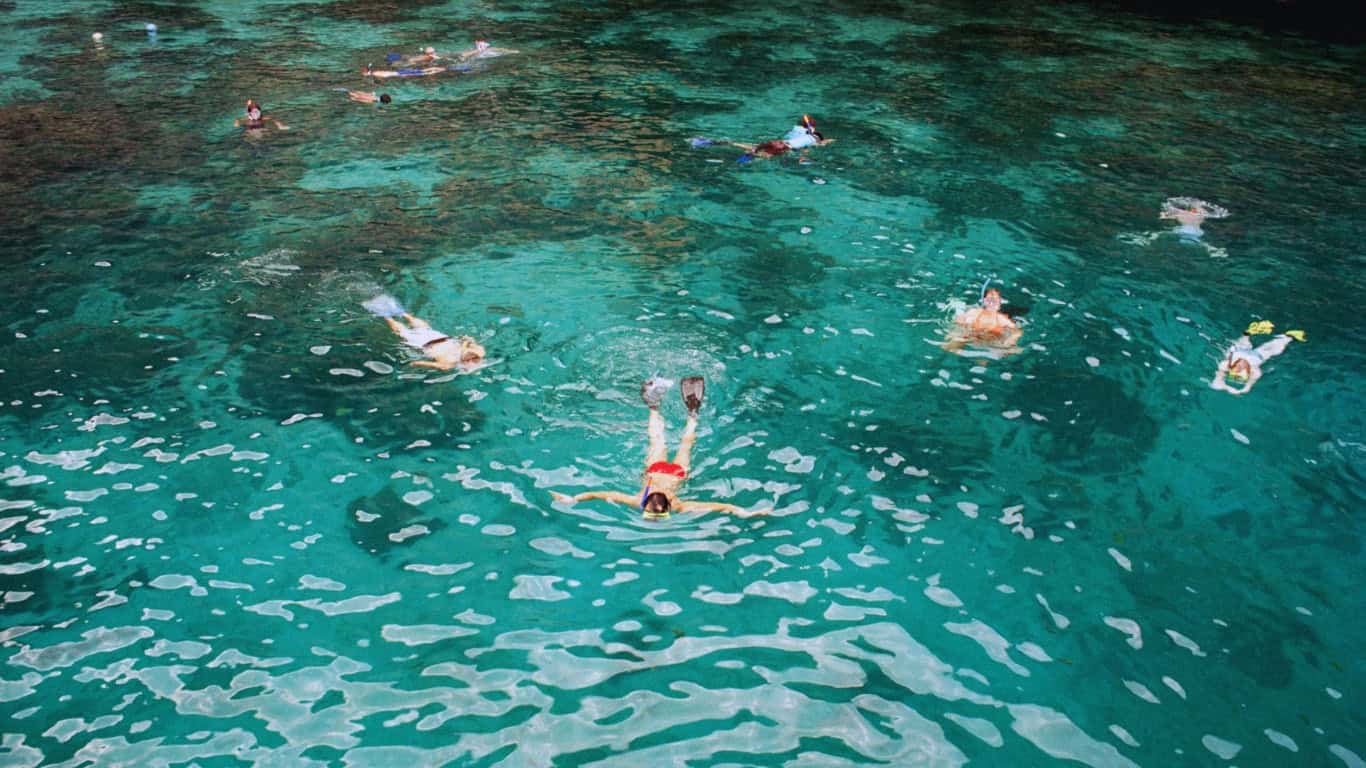 Grab your snorkeling gear and dive in to crystal clear tropical waters