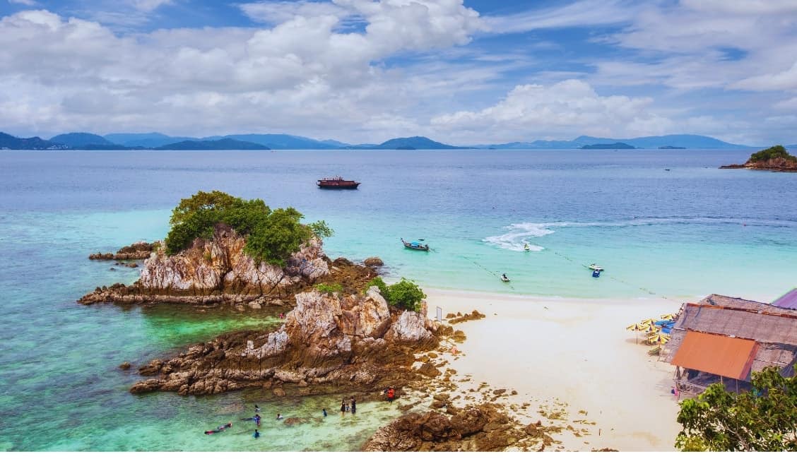 Dozens of tropical destinations across the andaman like khai island