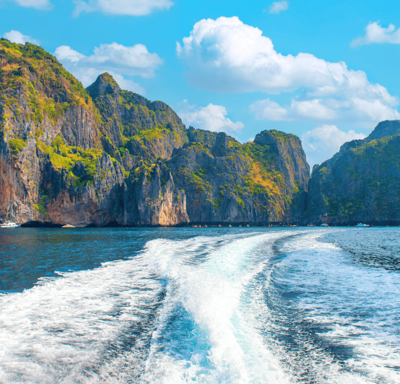 Charter a private speedboat and discover the andaman sea