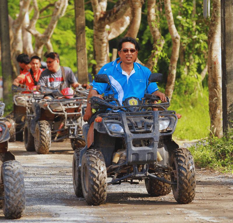 Destination team building activities atv riding phuket