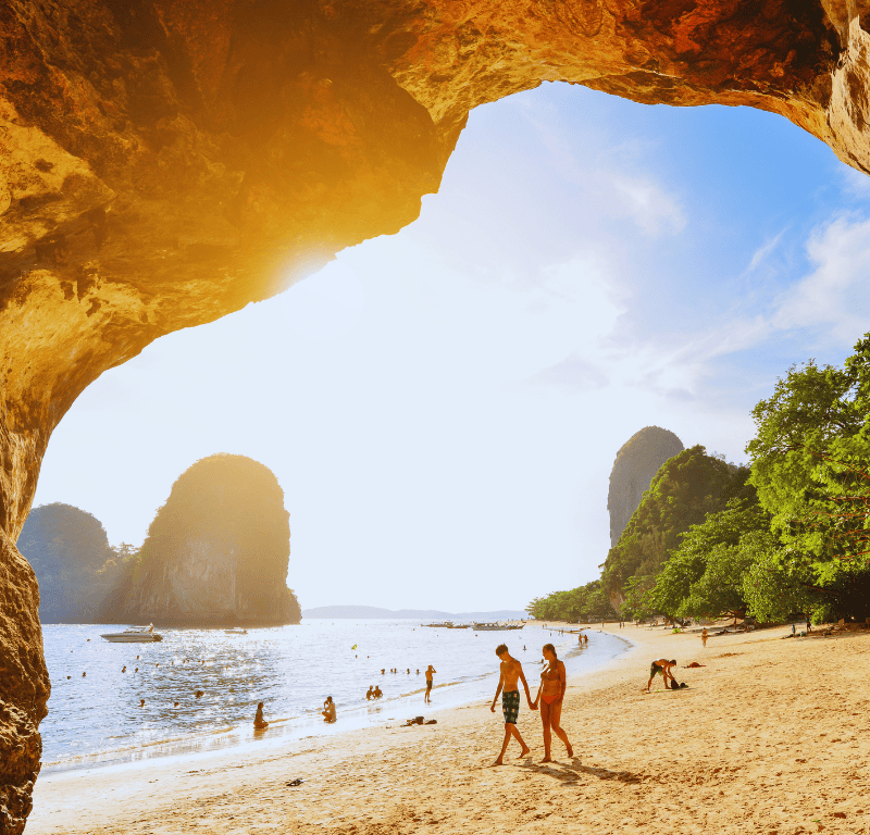 Krabi's phra nang cave beach