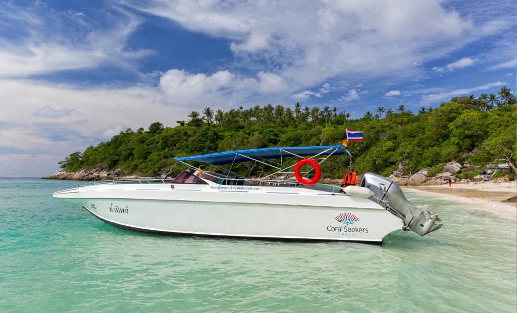 Phuket speedboat charter -different types of speedboats available for charter in phuket.