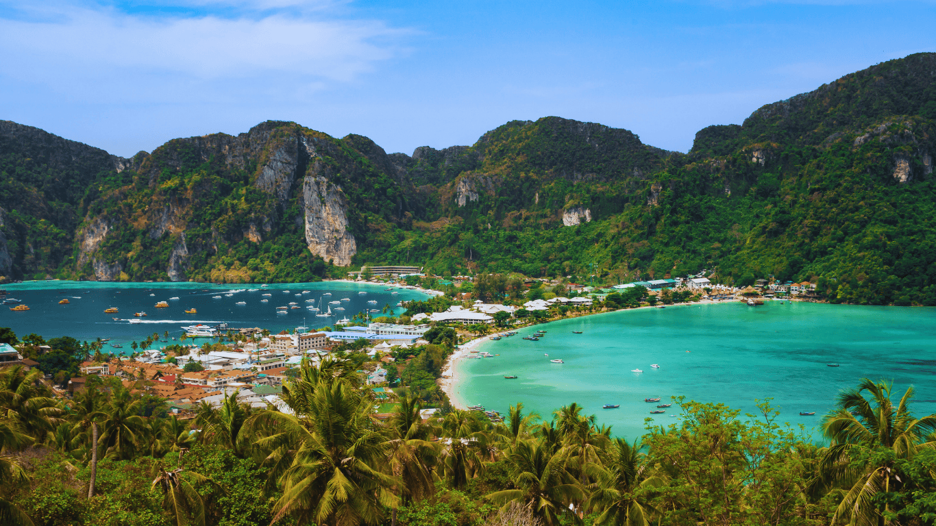 Phi phi don tonsai bay and loh dalam bay