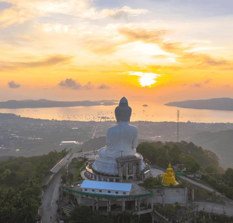 Big buddha sunrise viewpoint