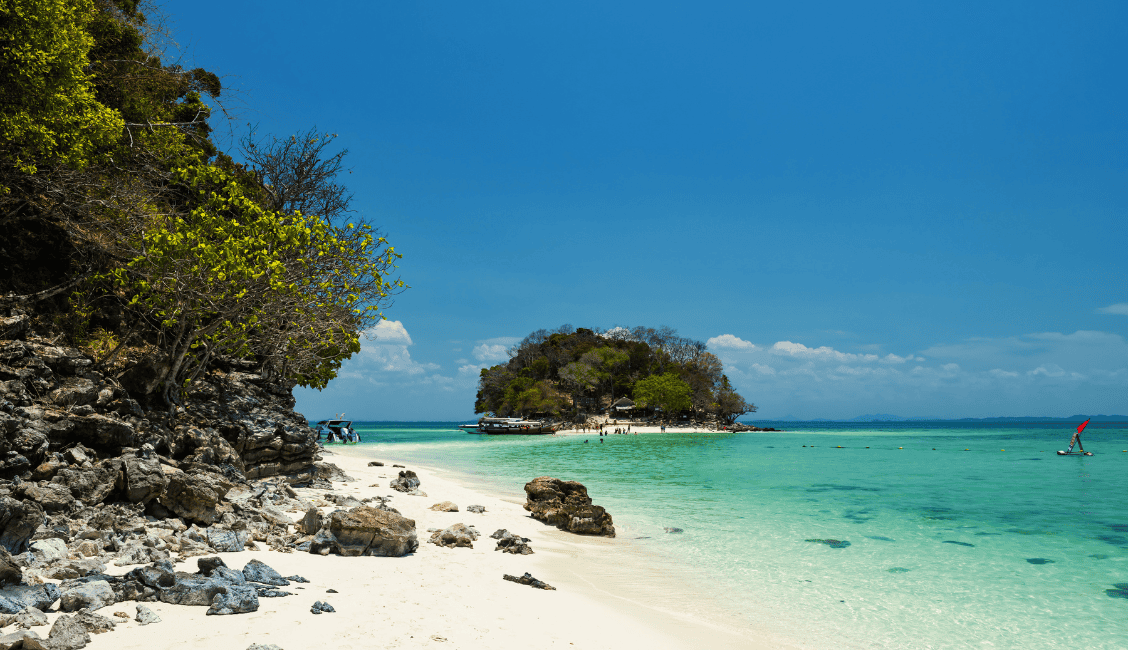 Thale waek krabi off railay coast